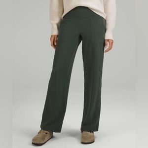 Lululemon align wide leg 31” smoked spruce